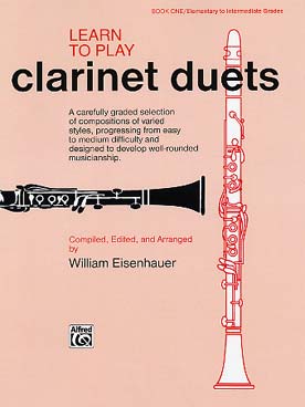 Illustration eisenhauer learn to play clarinet duets