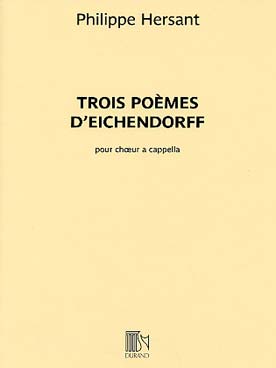 Illustration de Trois poèmes d'Eichendorff pour chœur a cappella