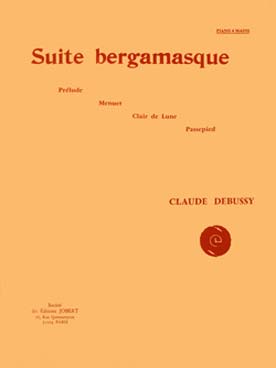 Illustration debussy suite bergamasque, complete