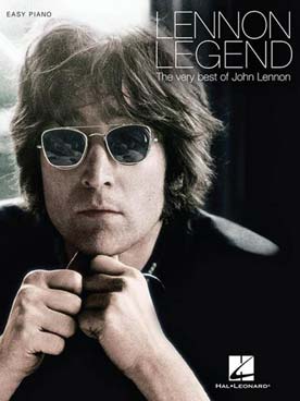 Illustration de Lennon legend : the very best of - P/V/G easy piano