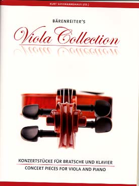 Illustration de CONCERT PIECES : 14 morceaux de Fauré, Goltermann, Kalliwoda, Dvorak... (tr. Sassmannshaus)