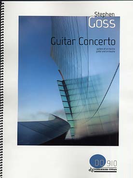 Illustration goss guitar concerto (conducteur)