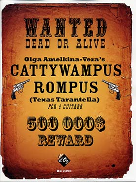 Illustration de Cattywampus rompus (Texas tarantella)