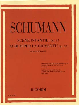 Illustration schumann album jeun. op 68/scenes op 15