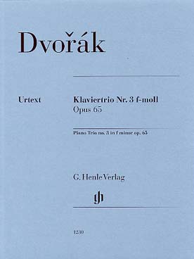 Illustration dvorak trio avec piano op. 65 en fa min