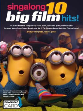 Illustration singalong 10 big film hits (p/v/g)