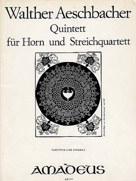 Illustration de Quintette pour cor et quatuor à cordes