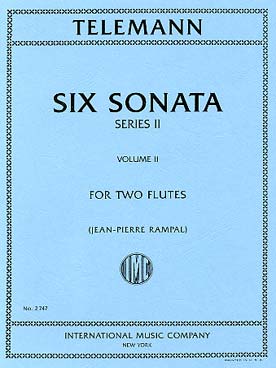 Illustration de 6 Sonates (tr. Rampal) - Série 2, Vol. 2 : 4, 5 et 6