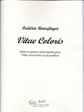 Illustration de Vitae Coloris pour flûte et accordéon