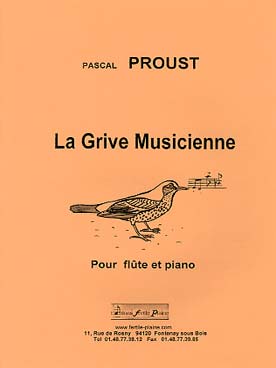 Illustration de La Grive musicienne