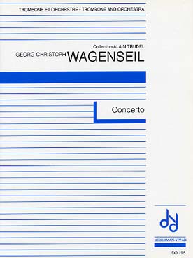 Illustration wagenseil concerto trombone et orchestre