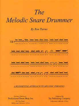 Illustration de The Melodic snare drummer : a rudimental approach to melodic phrasing