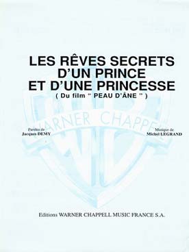 Illustration legrand reves secrets d'un prince (les)