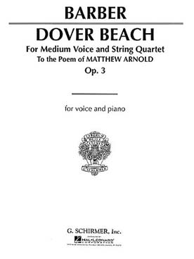 Illustration de Dover beach - Chant/piano