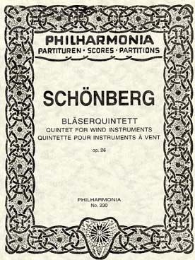Illustration schoenberg quintette op. 26