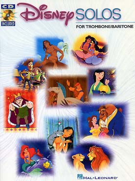 Illustration de DISNEY SOLOS for trombone : 10 airs des dessins animés avec lien de téléchargement