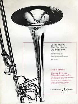Illustration de Études diverses pour le trombone basse ou le tuba basse