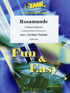 Illustration de ROSAMUNDE pour quatuor de clarinettes avec percussion et piano en option (tr. Naulais)