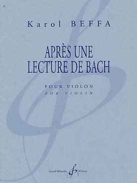 Illustration de Après une lecture de Bach