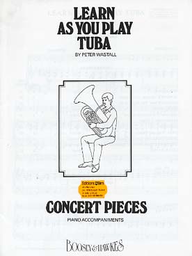Illustration de Learn as you play tuba - accompagnement piano