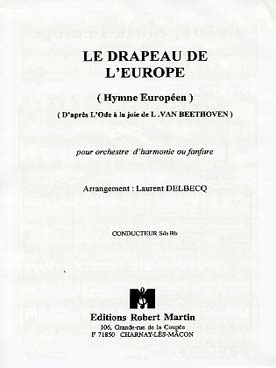 Illustration de Drapeau de l'Europe d'après l'Ode à la joie