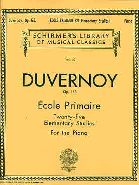 Illustration duvernoy ecole primaire op. 176