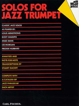 Illustration all that jazz : solos for jazz trumpet