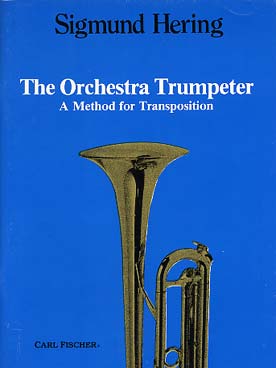 Illustration de The Orchestra trumpeter : a method for transposition   