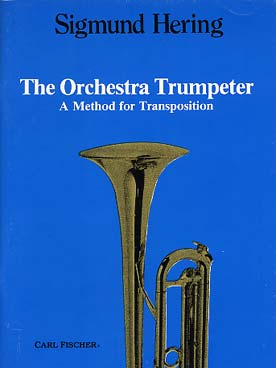 Illustration de The Orchestra trumpeter : a method for transposition