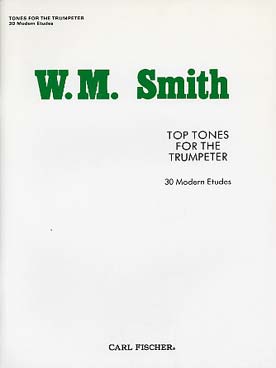 Illustration de Top tones for the trumpeter : 30 modern etudes   