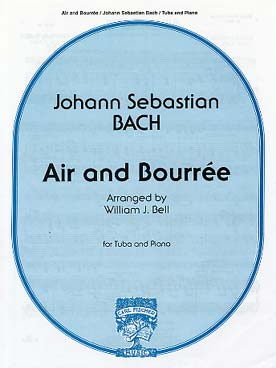 Illustration bach js air and bourree