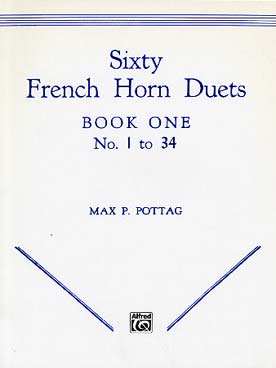 Illustration sixty french horn duets vol. 1 : 1 a 34