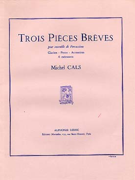 Illustration cals trois pieces breves (conducteur)