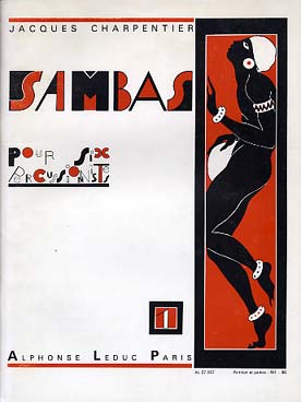 Illustration de Samba N° 1 pour 6 percussionnistes