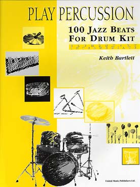 Illustration bartlett 100 jazz beats for drum kit