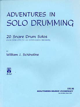 Illustration de Adventures in solo drumming : 20 snare drum solos