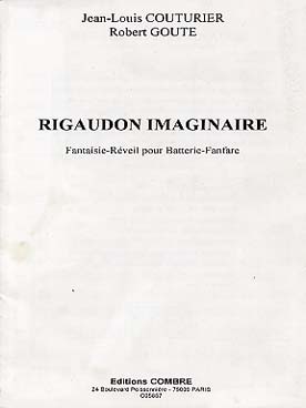 Illustration couturier/goute rigaudon imaginaire
