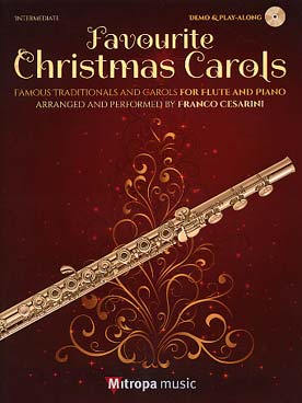 Illustration de FAVOURITE CHRISTMAS CAROLS avec CD play- along