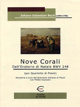 Illustration bach js nove corali bwv 248