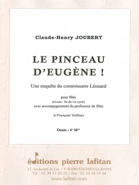 Illustration de Le Pinceau d'Eugène pour flûte avec accompagnement du professeur de flûte