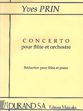 Illustration de Concerto pour flûte et orchestre, réd. piano