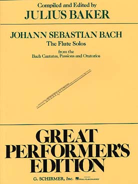 Illustration bach js flute solos from cantatas...