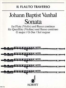 Illustration vanhal sonata en sol maj op. 10/1