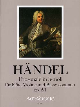 Illustration haendel triosonate op. 2/1 en si min