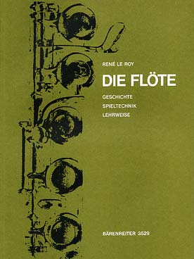 Illustration de Die Flöte : geschichte, spieltechnik und lehrweise (en allemand)