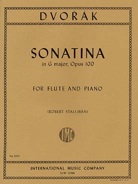 Illustration dvorak sonatine op. 100 en sol maj