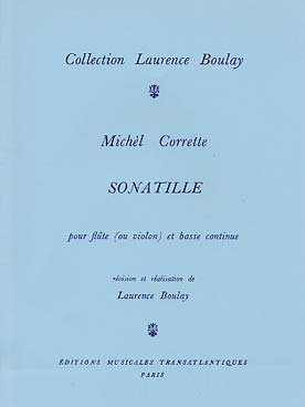 Illustration corrette sonatille