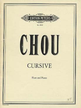 Illustration chou cursive