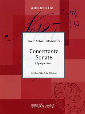 Illustration hoffmeister concertante sonate