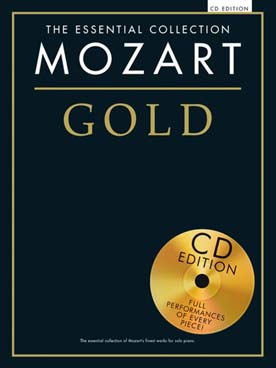 Illustration de Mozart Gold (the essential collection) avec CD d'écoute